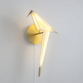 Perching Bird Plug In Wall Lamp - YhLamps